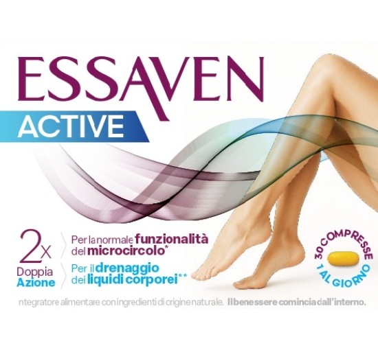 ESSAVEN ACTIVE 30CPR RIVESTITE ESSAVEN ACTIVE 30CPR RIVESTITE