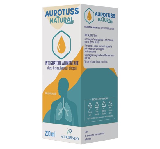 AUROTUSS NATURAL 200ML AUROTUSS NATURAL 200ML