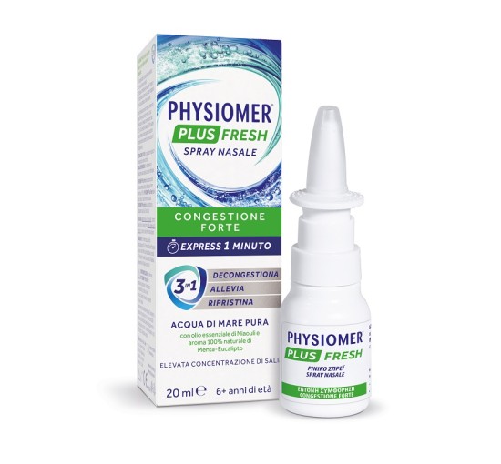 PHYSIOMER PLUS FRESH SPR 20ML