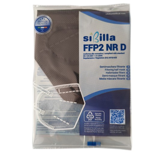GAMMADIS MASCHERINA FFP2 NERA