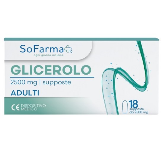 GLICEROLO AD 2250MG 18P SOFARM