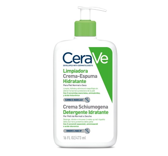 CERAVE CREMA SCHIUMOGENA DET CERAVE CREMA SCHIUMOGENA DET