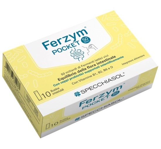 FERZYM POCKET 50MLD 10BUST ORO
