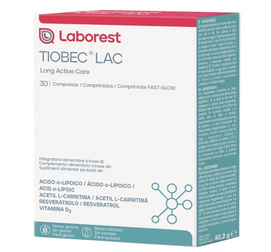 TIOBEC LAC 30CPR TIOBEC LAC 30CPR