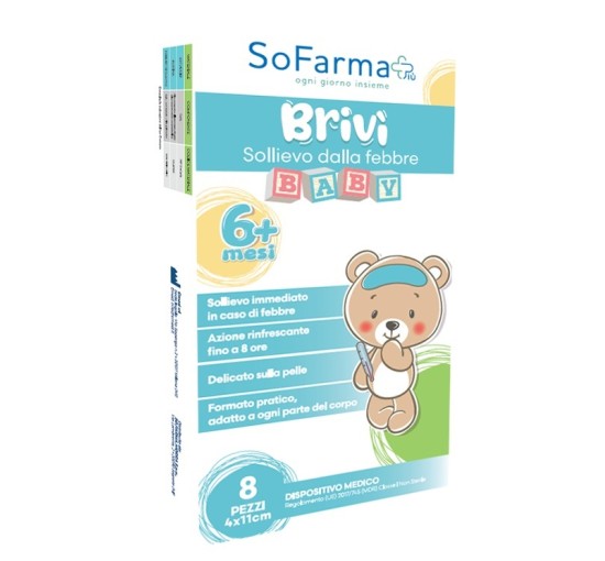 BRIVI' SOLLIEVO FEBBRE 8PZ BRIVI' SOLLIEVO FEBBRE 8PZ