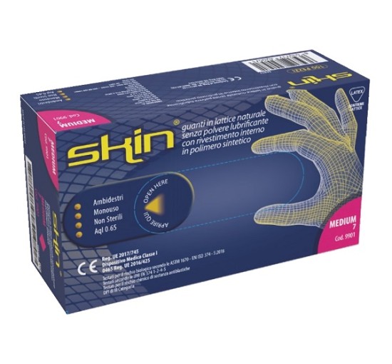 SKIN GUANTO PF N/STER L 100PZ