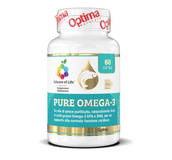 PURE OMEGA 3 60CPS COLOURS