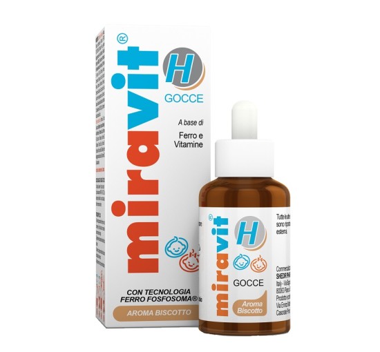 MIRAVIT H GOCCE 15ML BISCOTTO