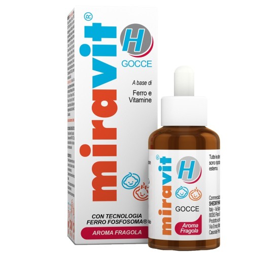 MIRAVIT H GOCCE 15ML FRAGOLA