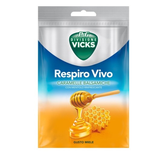 VICKS RESPIRO VIVO CARAM MIELE VICKS RESPIRO VIVO CARAM MIELE