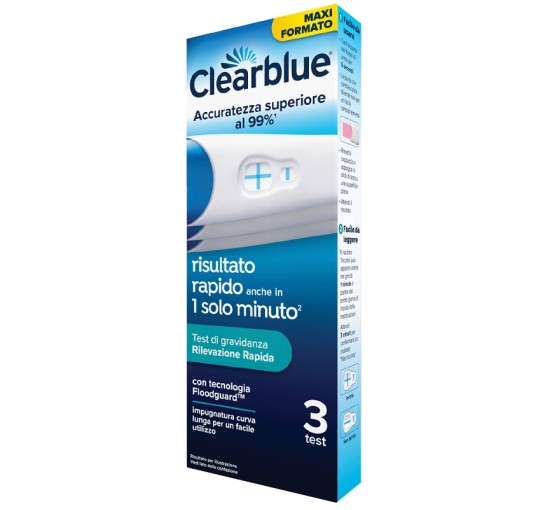 CLEARBLUE TEST GRAVIDANZA 3PZ
