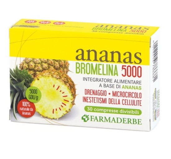 ANANAS BROMELINA 5000 30CPR ANANAS BROMELINA 5000 30CPR
