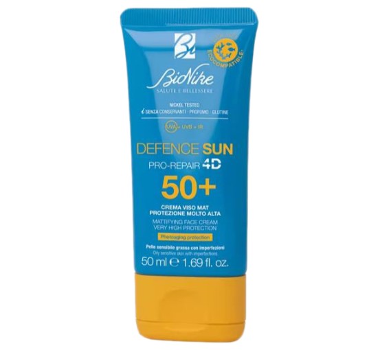 DEFENCE SUN 50+ CR VISO MAT