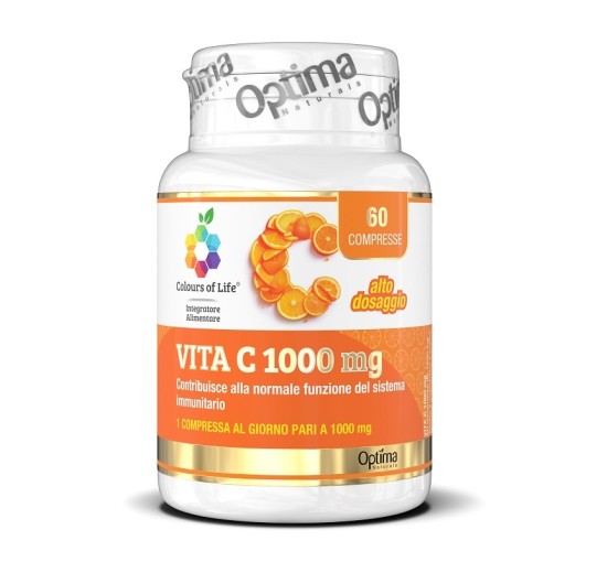 VITA C 1000 MG 60CPR COLOURS