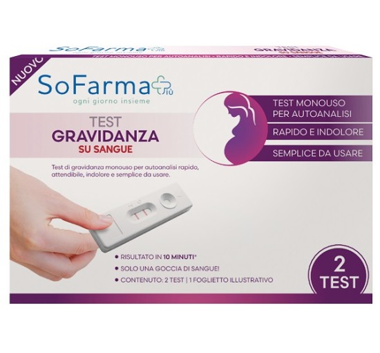 TEST GRAVIDANZA SANGUE SOFARMA TEST GRAVIDANZA SANGUE SOFARMA
