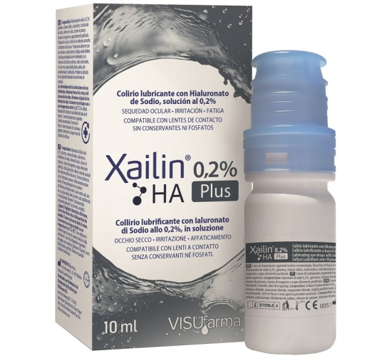XAILIN PLUS 0,2% HA COLLIRIO XAILIN PLUS 0,2% HA COLLIRIO