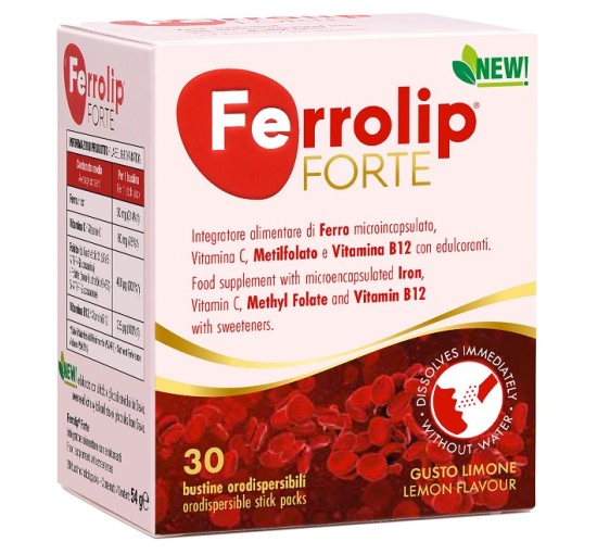FERROLIP FORTE 30BUST NEW FERROLIP FORTE 30BUST NEW