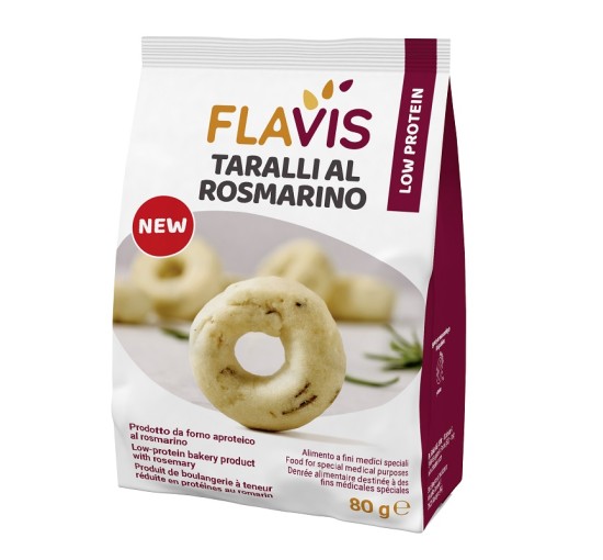 FLAVIS TARALLI ROSMARINO 80G FLAVIS TARALLI ROSMARINO 80G