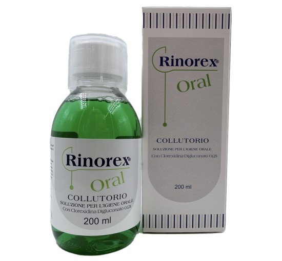 RINOREX ORAL COLLUTORIO 200ML RINOREX ORAL COLLUTORIO 200ML