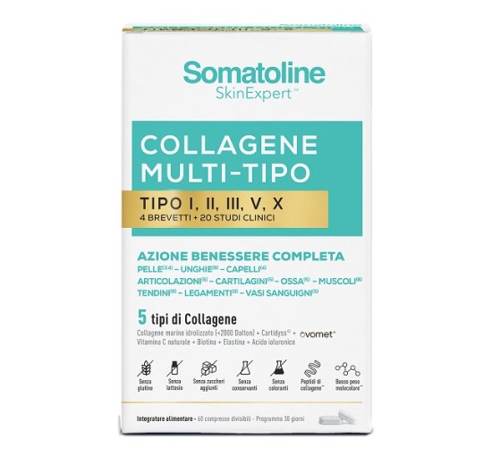 SOMATOLINE COLLAG MULTI 60CPR SOMATOLINE COLLAG MULTI 60CPR