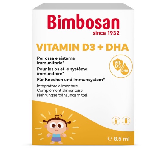 BIMBOSAN VITAMIN D3&DHA 8,5ML BIMBOSAN VITAMIN D3&DHA 8,5ML