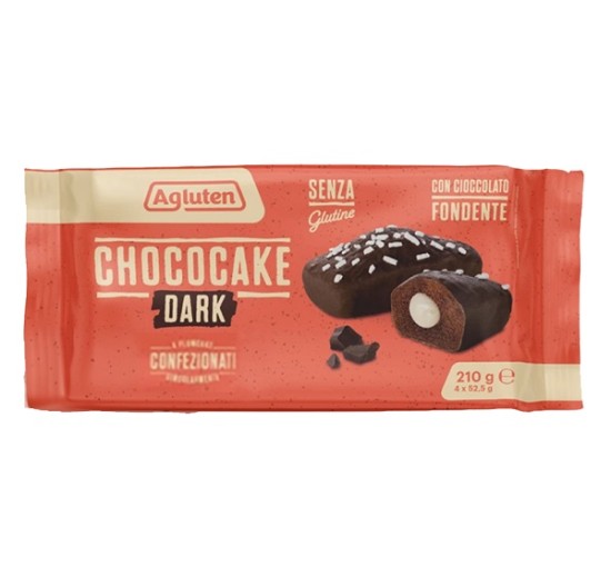 AGLUTEN CHOCOCAKE DARK 4X55G AGLUTEN CHOCOCAKE DARK 4X55G