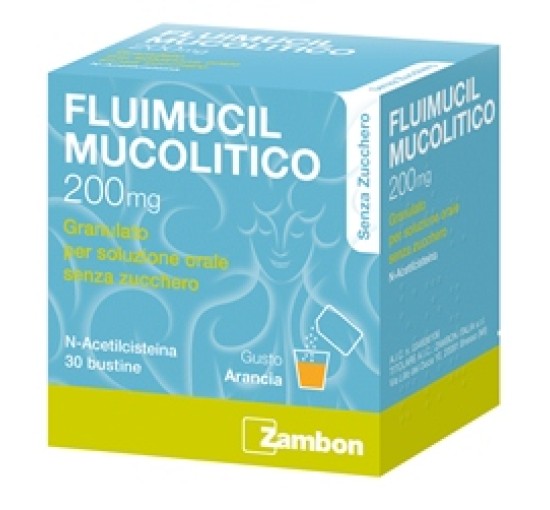 FLUIMUCIL MUCOL*30BUST200MGS/Z