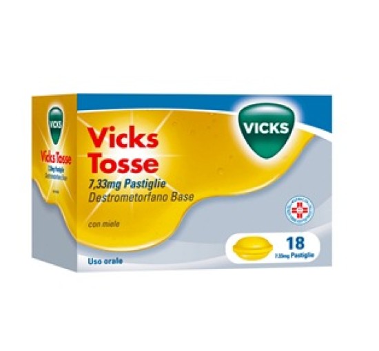 VICKS TOSSE*18PASTL 7,33MG MIE