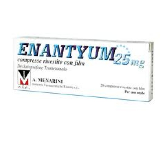 ENANTYUM*20 cpr riv 25 mg