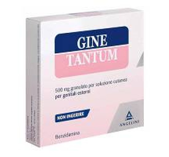 GINETANTUM*10 bust polv vag 500 mg