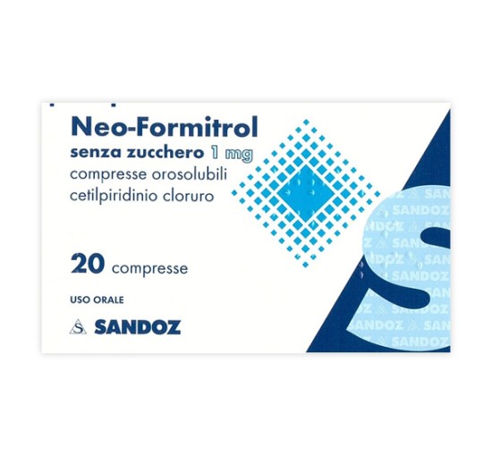 NEOFORMITROL*20CPR OROSOL S/Z