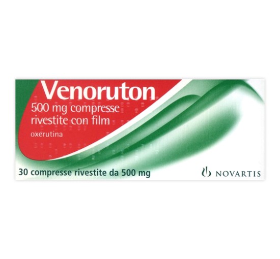 VENORUTON*30 cpr riv 500 mg