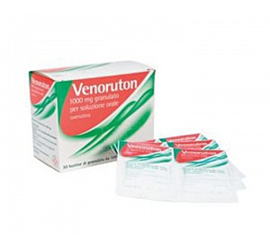 VENORUTON*orale grat 30 bust 1.000 mg