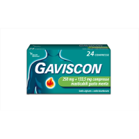 GAVISCON*24 cpr mast 250 mg + 133,5 mg menta