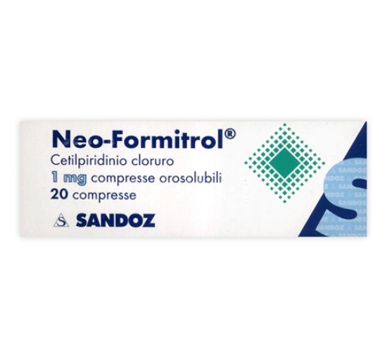 NEOFORMITROL*20CPR OROSOL 1MG