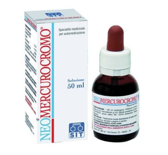 NEOMERCUROCROMO*soluz cutanea 50 ml