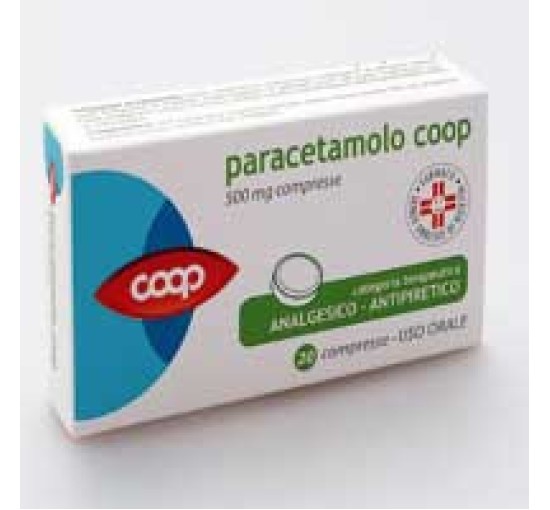PARACETAMOLO COOP*20CPR 500MG