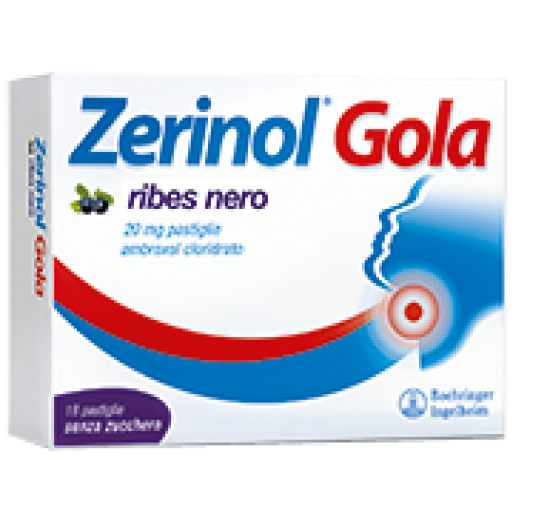 ZERINOL GOLA RIBES*18PAST 20MG