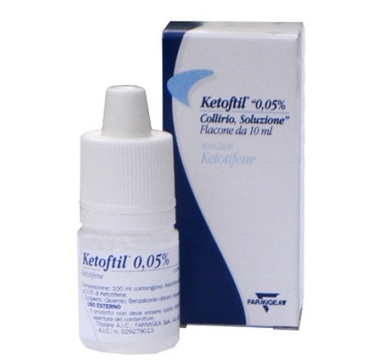 KETOFTIL*collirio 10 ml 0,5 mg/ml