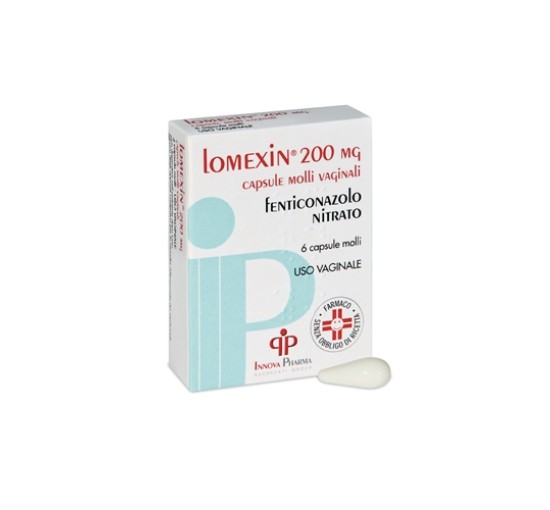 LOMEXIN*6CPS MOLLI VAG 200MG