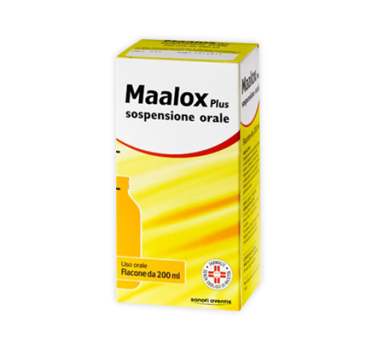 MAALOX PLUS*OS SOSP FL 200ML