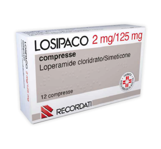 LOSIPACO*12CPR 2MG+125MG
