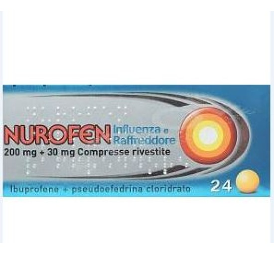 NUROFEN INFLUENZA RAFFR*24CPR