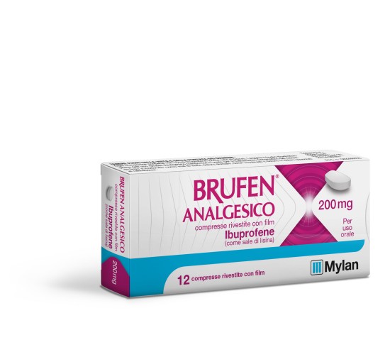 BRUFEN ANALGESICO*12 cpr riv 200 mg