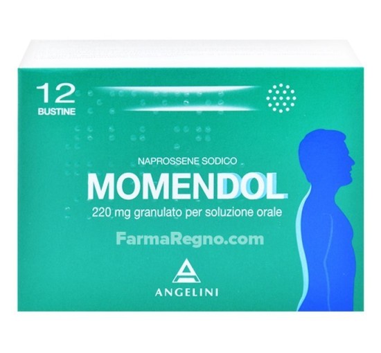 MOMENDOL*OS GRAT 12BUST 220MG