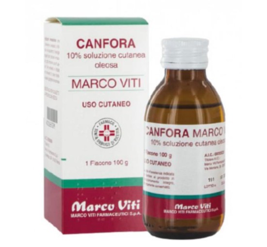 CANFORA (MARCO VITI)*soluz cutanea oleosa 100 g 10%