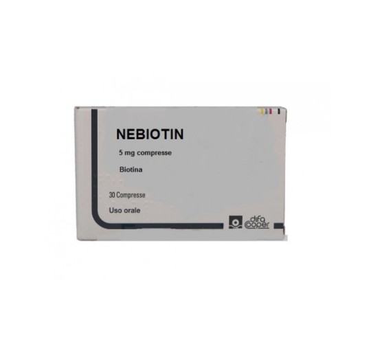 NEBIOTIN*30CPR 5MG