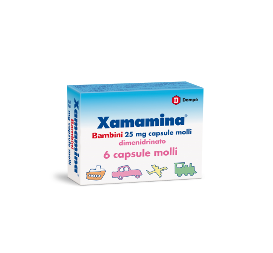 XAMAMINA*BB 6 cps molli 25 mg