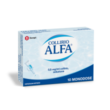 COLLIRIO ALFA DECONGESTIONANTE*10 monodosi collirio 0,3 ml 0,8 mg/ml