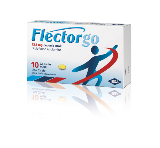 FLECTORGO*10CPS 12,5MG